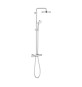 COLONNA DOCCIA CON MISC.TERMOSTATICO ESTERNO NEW TEMPESTA COSMO Cromo - Soffione D. 210 mm