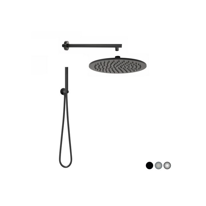 KIT SOFFIONE TONDO SEVEN Cromo