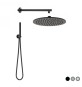 KIT SOFFIONE TONDO SEVEN Spazzolato
