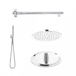 KIT SOFFIONE DOCCIA RESTYLING SMART- TONDO Cromo Lucido