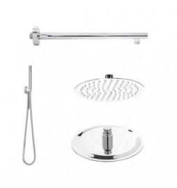 KIT SOFFIONE DOCCIA RESTYLING SMART- TONDO Cromo Lucido