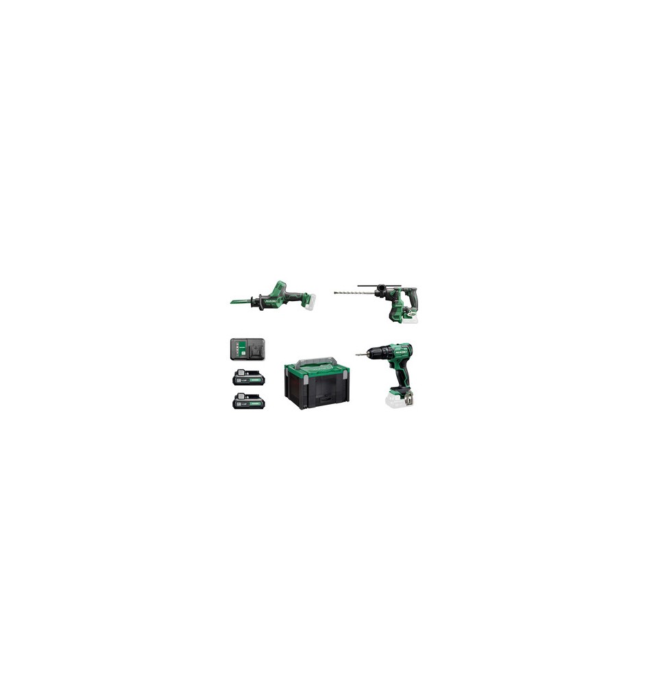 HIKOKI SET TRAPANO+SEGACCIO+TASSEL KC12SKB 12V