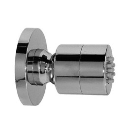 SOFFIONE PER GETTI LATERALI TONDO CON ROSONE Diam. 32 mm