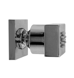 SOFFIONE PER GETTI LATERALI QUADRO CON ROSONE 33 x 33 mm