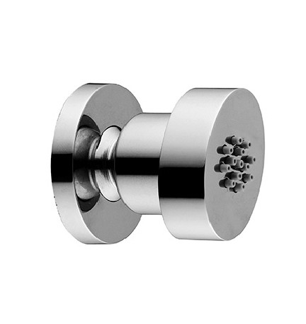 SOFFIONE PER GETTI LATERALI ELLITTICO CON ROSONE Diam. 48 mm