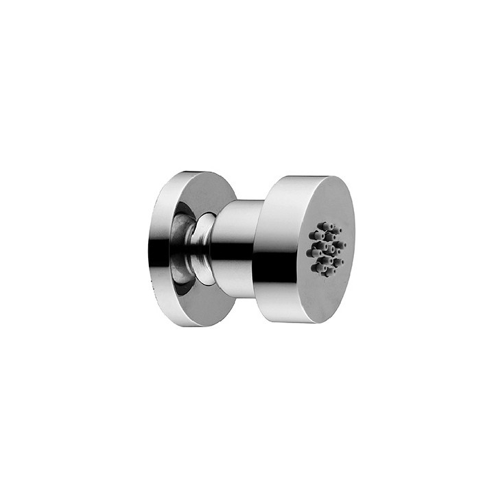 SOFFIONE PER GETTI LATERALI ELLITTICO CON ROSONE Diam. 48 mm
