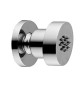 SOFFIONE PER GETTI LATERALI ELLITTICO CON ROSONE Diam. 48 mm