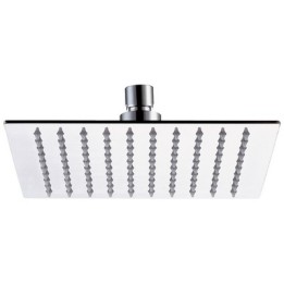 SOFFIONE DOCCIA QUADRO CM 30 CROMO cm 30 x 30