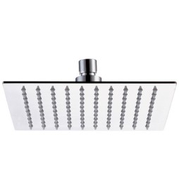 SOFFIONE DOCCIA QUADRO CM 30 CROMO cm 30 x 30
