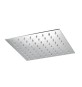 SOFFIONE QUADRO EXTRA PIATTO L. 250 x 250 mm