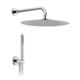 KIT SOFFIONE DOCCIA TONDO Soff. D. 250 - Braccio L. 350