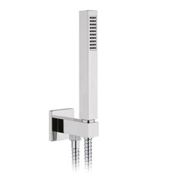 SET DOCCIA QUADRA PRESA ACQUA FLEX E DOCCETTA Cromo