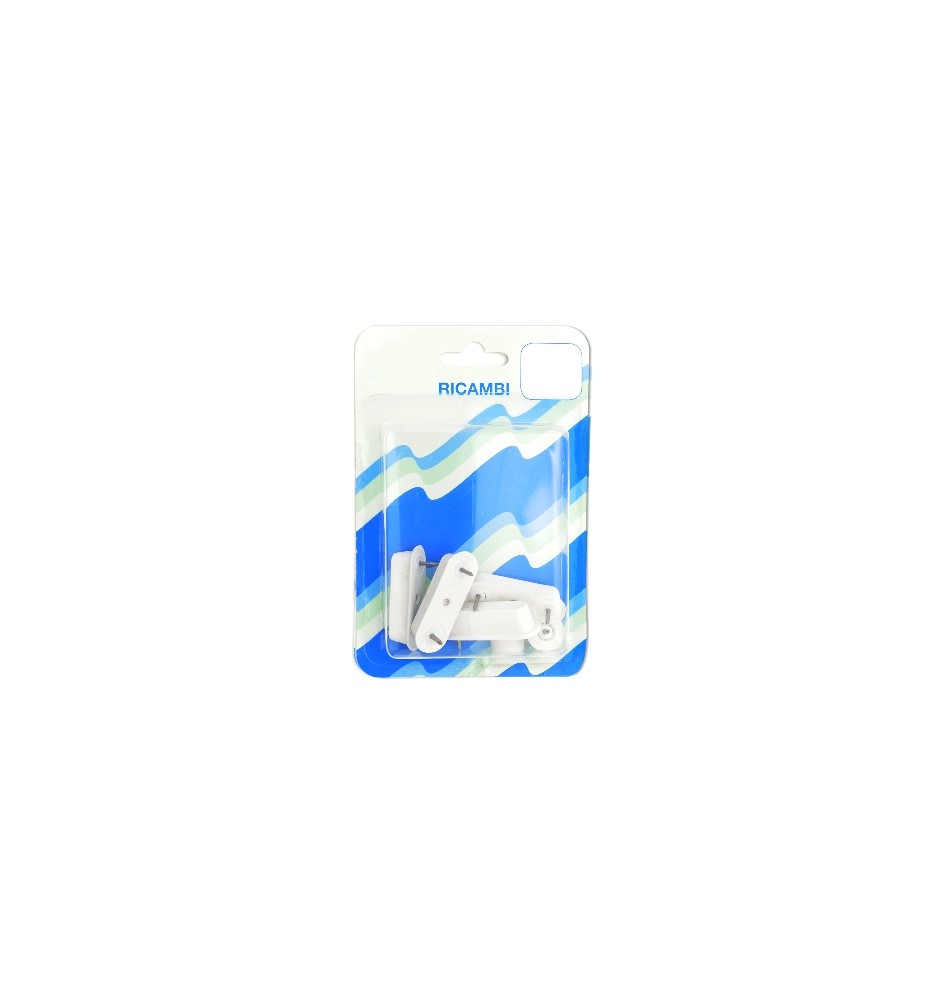 KIT PARACOLPI E TACCHETTO PER SEDILE IN LEGNO Bianco