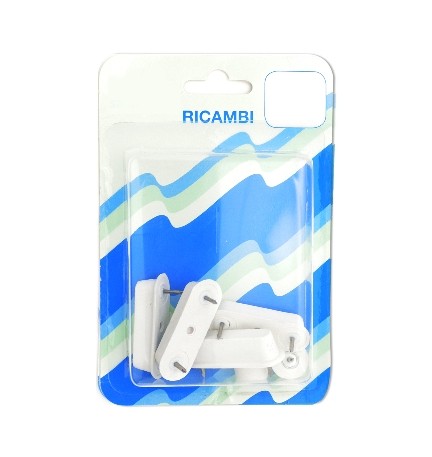 KIT PARACOLPI E TACCHETTO PER SEDILE IN LEGNO Bianco