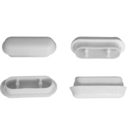 PARACOLPO PER SEDILI AD INCASTRO 42 x 15 mm - Kit 4 pz Blister