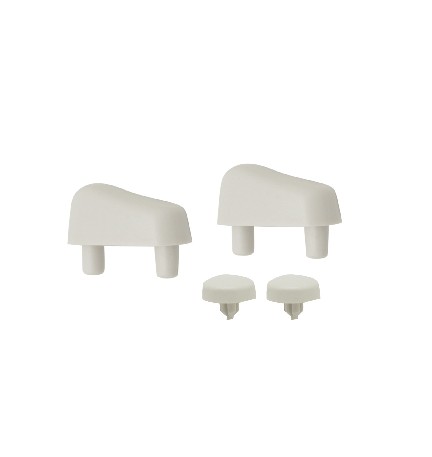 KIT PARACOLPI PER SEDILE CONCA E YDRA CARRARA E MATTA Bianco