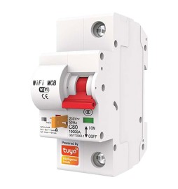 INTERRUTTORE MAGNETOTERMICO MODULO WI-FI 'C40 SMART TUYA' 1P+N - 40A