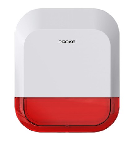 SIRENA DA ESTERNO WIRELESS PER CENTRALINA ALLARME potenza 115 dB