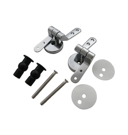 CERNIERE CROMATE MODELLO AD ESPANSIONE PER SEDILI IN LEGNO Cromo