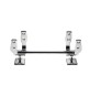CERNIERE COPRIWATER 5 FORI UNIVERSALE Cromo