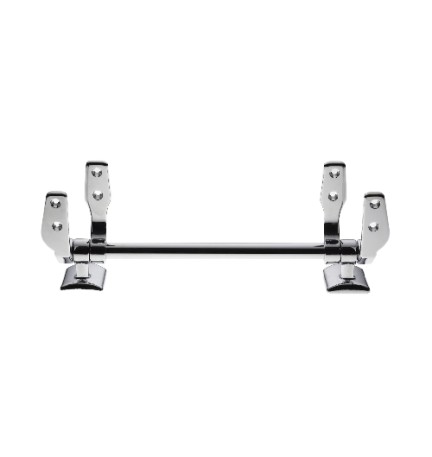 CERNIERE COPRIWATER 5 FORI CONTRARIA DA 220 MM Cromo