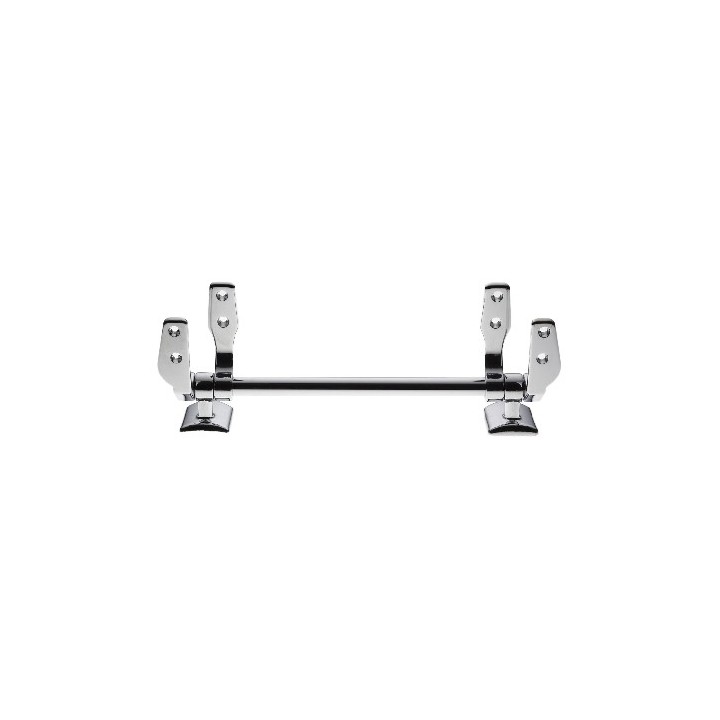 CERNIERE COPRIWATER 5 FORI CONTRARIA DA 220 MM Cromo
