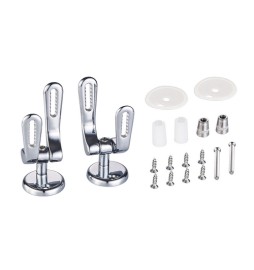 CERNIERE COPRIWATER REGOLABILI AD ESPANSIONE Cromo