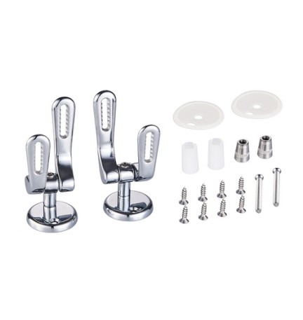 CERNIERE COPRIWATER REGOLABILI AD ESPANSIONE Cromo