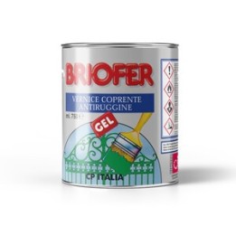 SMALTO BRIOFER ANTIRUGGINE GEL 0,75L BLU