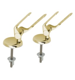 COPPIA CERNIERE DORATE Dorate