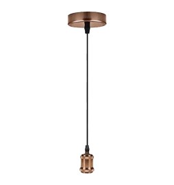 LAMPADARIO IN METALLO 'VINTAGE CM1040' colore ramato chiaro