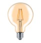 LAMPADA LED A FILAMENTO VINTAGE 'GLOBO' CALDA 2700K 8W69W E27 - lm 950