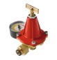 RIDUTTORE GPL ALTA PRESSIONE SERIE 'HP520' 'HP522R78' - capacita' 12-14 Kg/h - Att. F 1/4