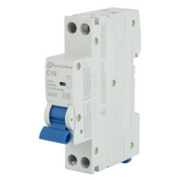 INTERRUTTORE MAGNETOTERMICO 10A 1P+N 4,5KA