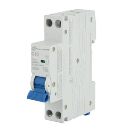 INTERRUTTORE MAGNETOTERMICO 10A 1P+N 4,5KA