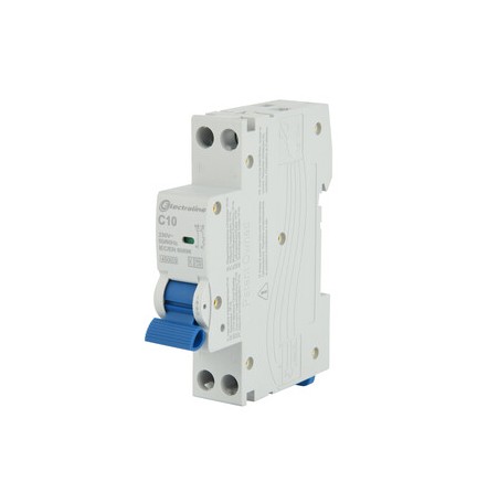 INTERRUTTORE MAGNETOTERMICO 10A 1P+N 4,5KA