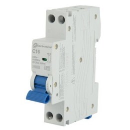 INTERRUTTORE MAGNETOTERMICO 16A 1P+N 4,5KA