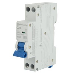 INTERRUTTORE MAGNETOTERMICO 20A 1P+N 4,5KA