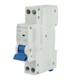 INTERRUTTORE MAGNETOTERMICO 20A 1P+N 4,5KA