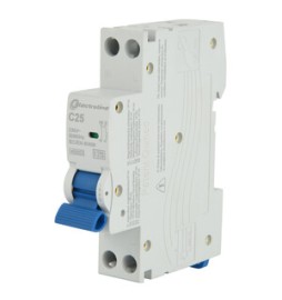 INTERRUTTORE MAGNETOTERMICO 25A 1P+N 4,5KA