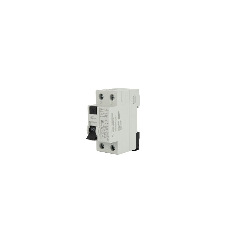 INTERRUTTORE DIFFERENZIALE 30MA 40A 6KA TIPO A