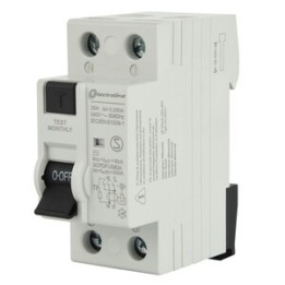 INTERRUTTORE DIFFERENZIALE 30MA 25A 6KA TIPO AC