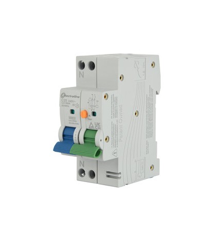 INTERRUTTORE DIFFER.MAGNETOTERMICO 25A 30MA A-C