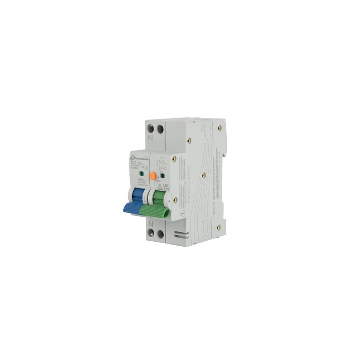 INTERRUTTORE DIFFER.MAGNETOTERMICO 25A 30MA A-C