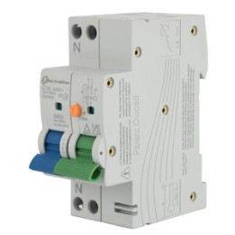 INTERRUTTORE DIFFER.MAGNETOTERMICO 16A 30MA A-C