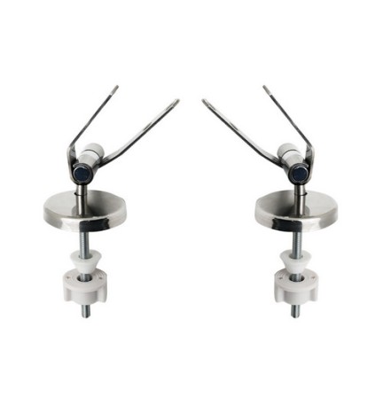 KIT CERNIERE INOX PASSANTE MOD. S01 -