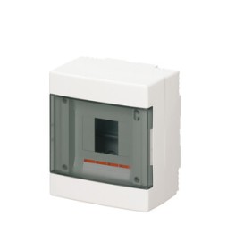 CENTRALINO DA PARETE IP40 BIANCO 4 MOD PORTA FUME