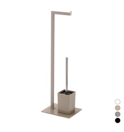 PIANTANA COLONNA PORTA SCOPINO BASE VETRO Bianca