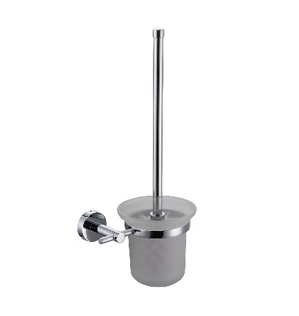 PORTA SCOPINO A PARETE LINEA DIOSA Cromo - Fiss. con viti