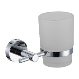 PORTA SPAZZOLINI LINEA DIOSA Cromo - Fiss. con viti